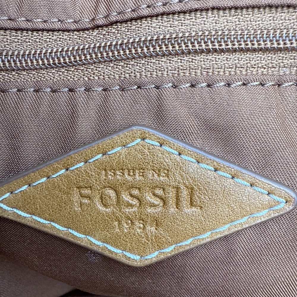 FOSSIL Large Eliza Beach Tote Dark Floral Coated Canvas Oversized Shoulder Bag - Picture 16 of 16
